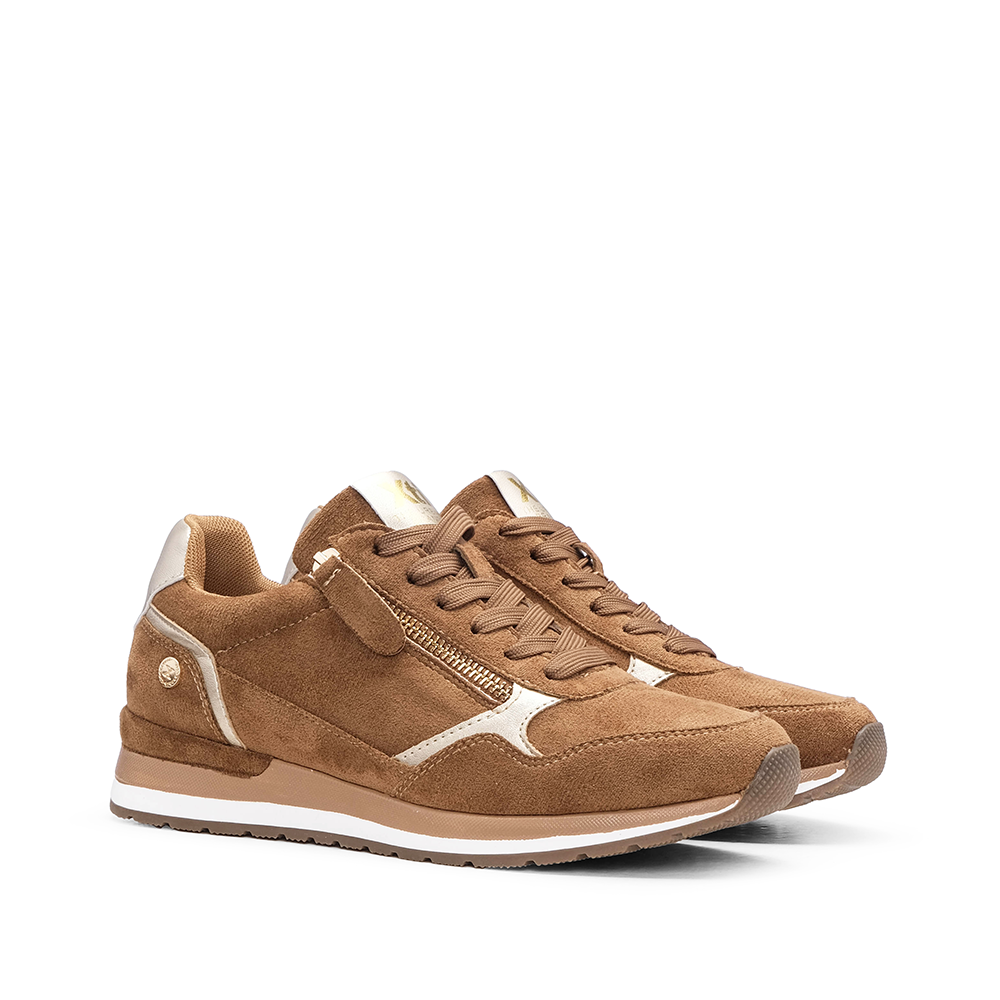 Sapatilha Casual Mulher Camel