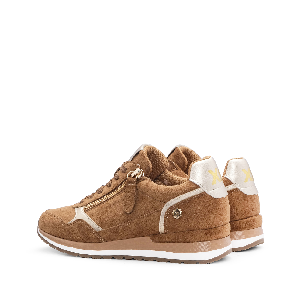Sapatilha Casual Mulher Camel