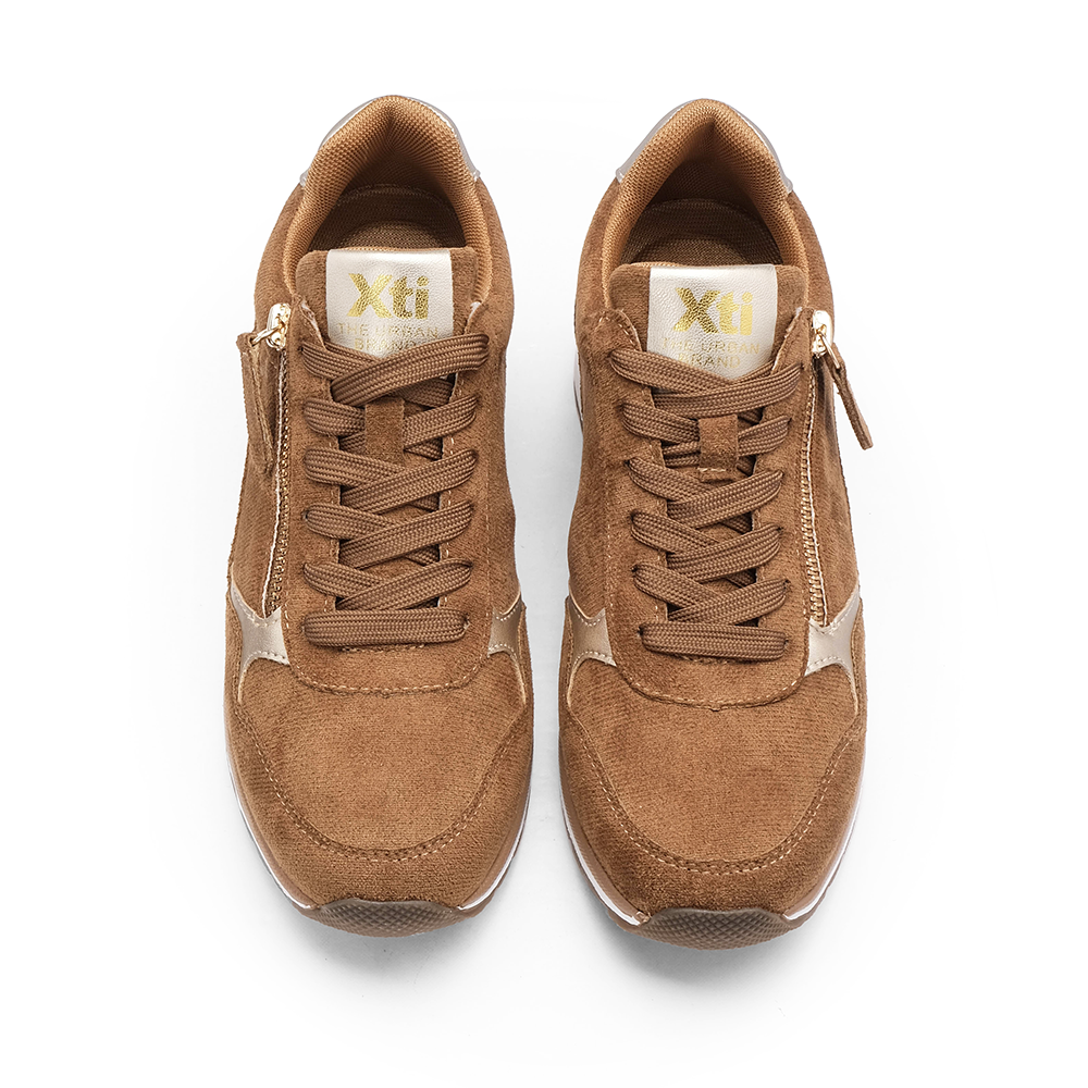 Sapatilha Casual Mulher Camel