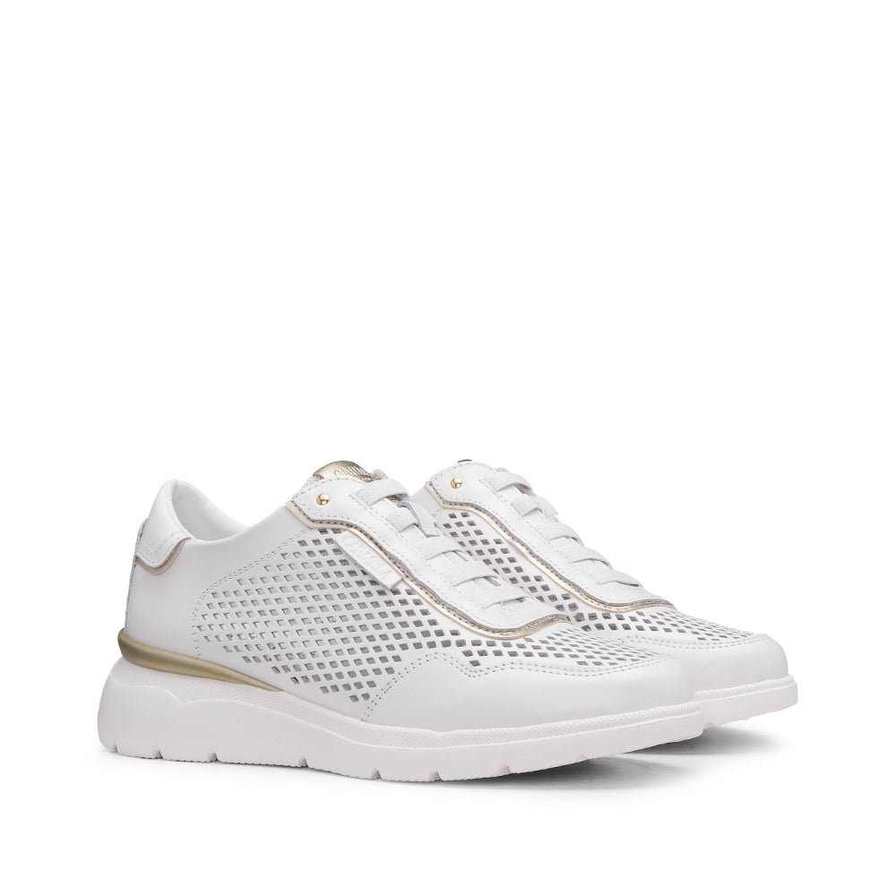 Sapatilha Casual Mulher Pele Branco