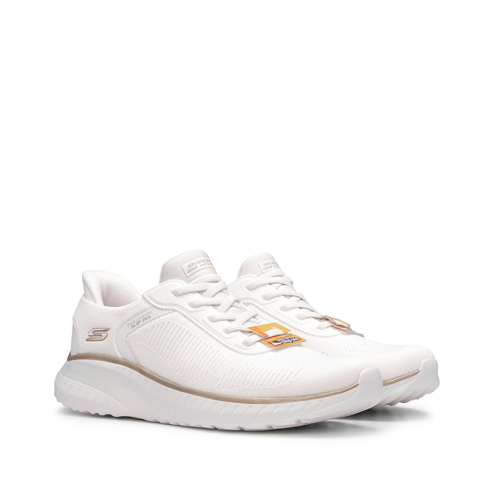 Sapatilha Desportivo Mulher Branco E Ouro