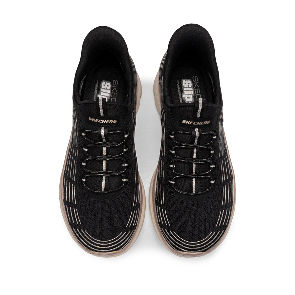 Sapatilha Desportivo Mulher Preto E Rosa