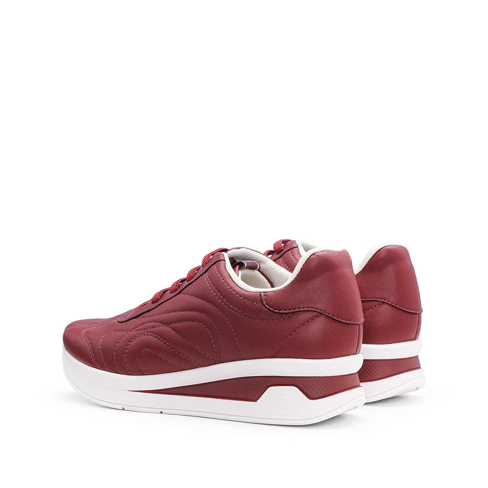 Sapatilha Casual Mulher Bordeaux