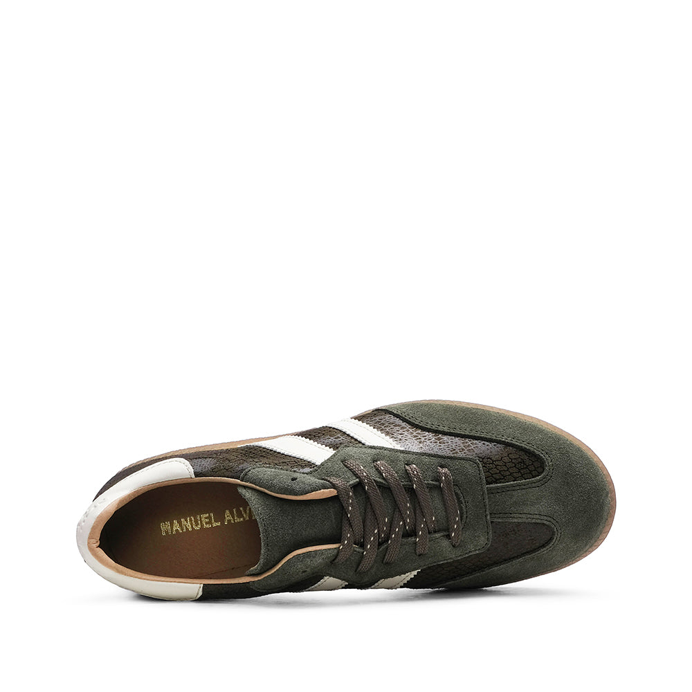 Sapatilha Casual Mulher Camurça Kaky