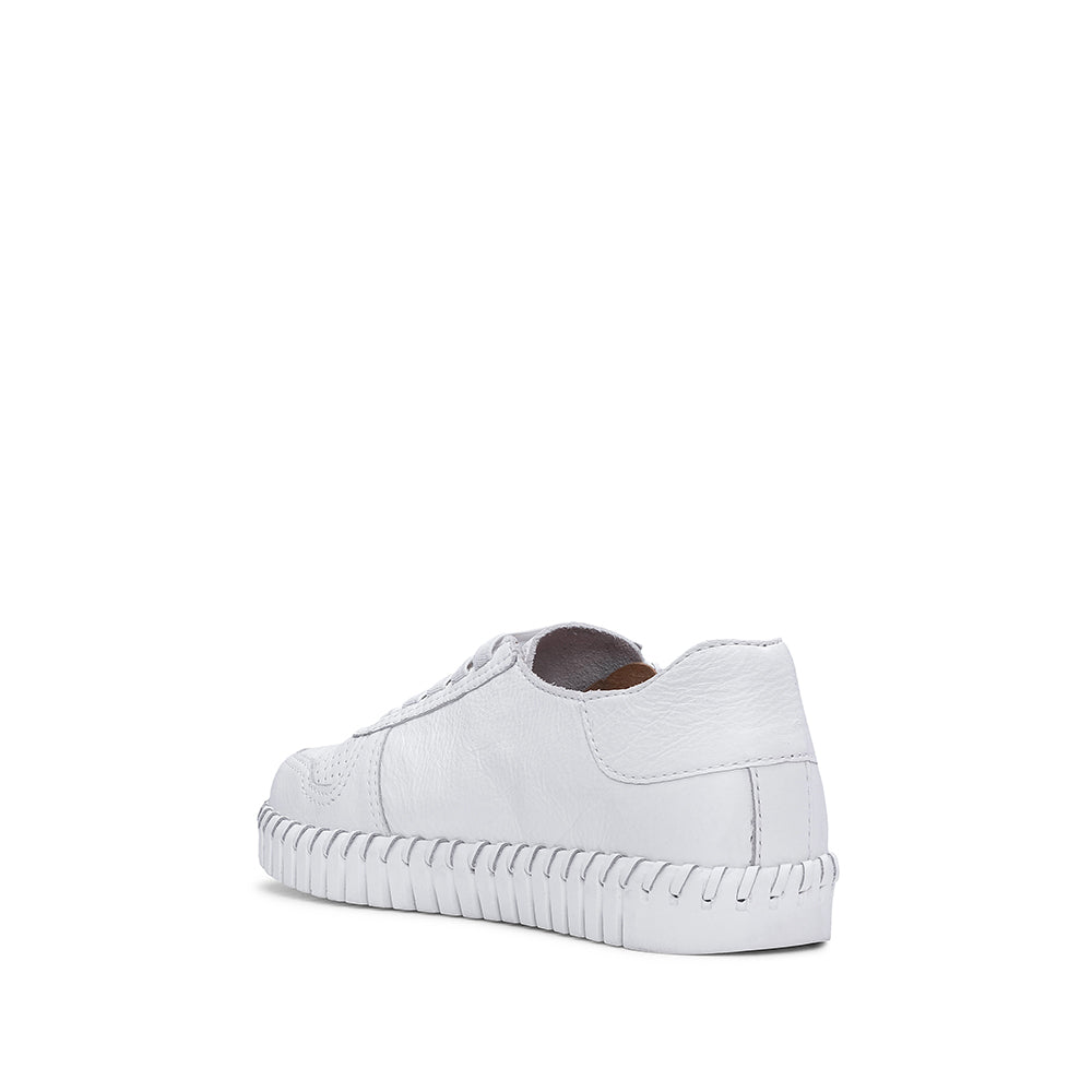 Sapatilha Casual Mulher Pele Branco