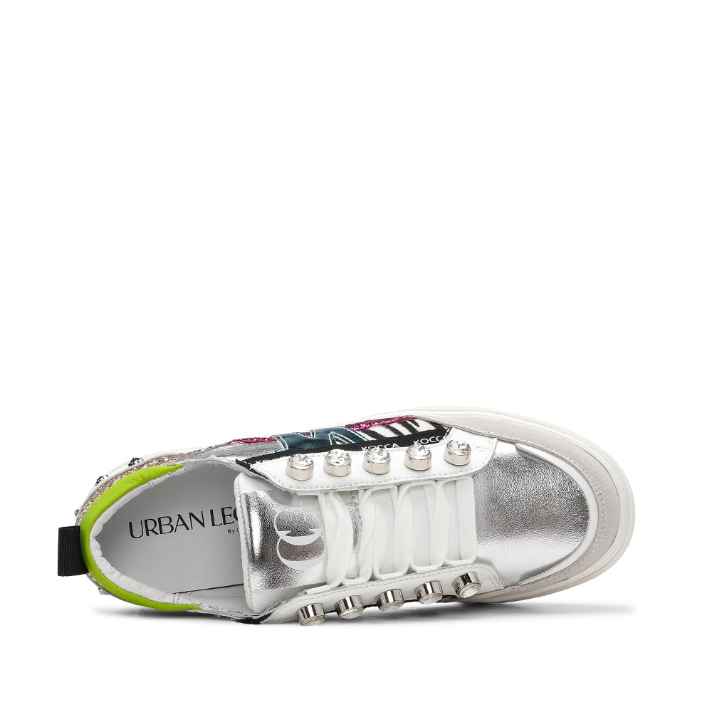 Sapatilha Casual Mulher Pele Branco
