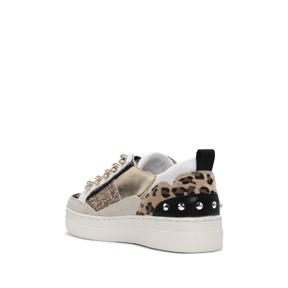 Sapatilha Casual Mulher Pele Bronze