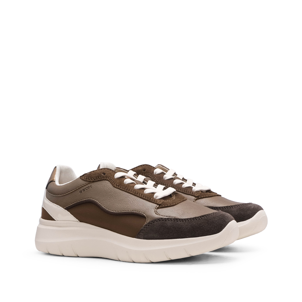 Sapatilha Casual Mulher Camurça Taupe
