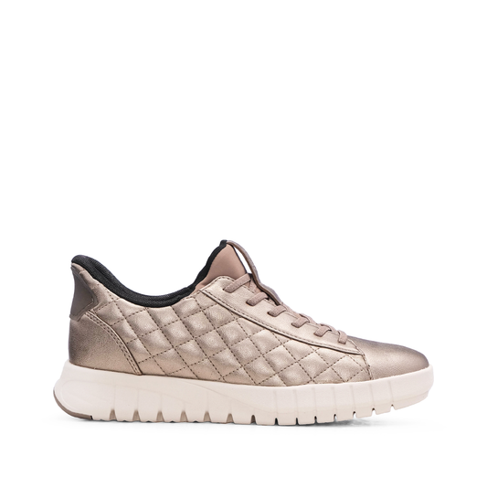 Sapatilha Casual Mulher Dourado