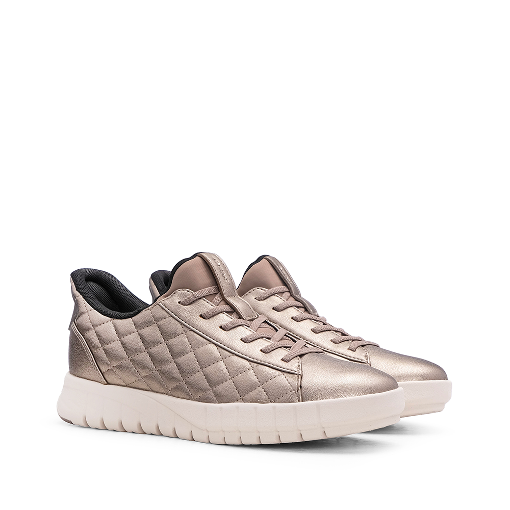 Sapatilha Casual Mulher Dourado