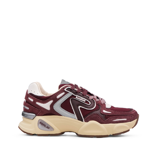 Sapatilha Casual Mulher Bordeaux