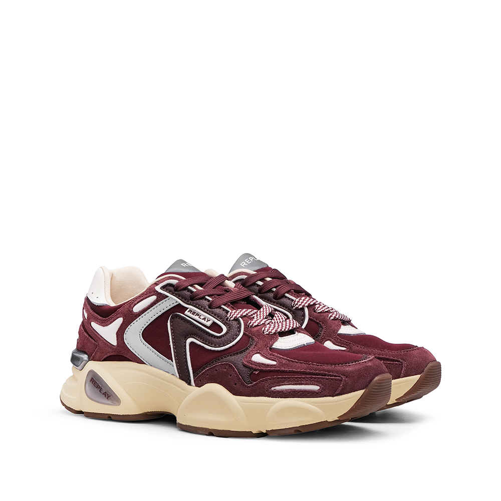 Sapatilha Casual Mulher Bordeaux