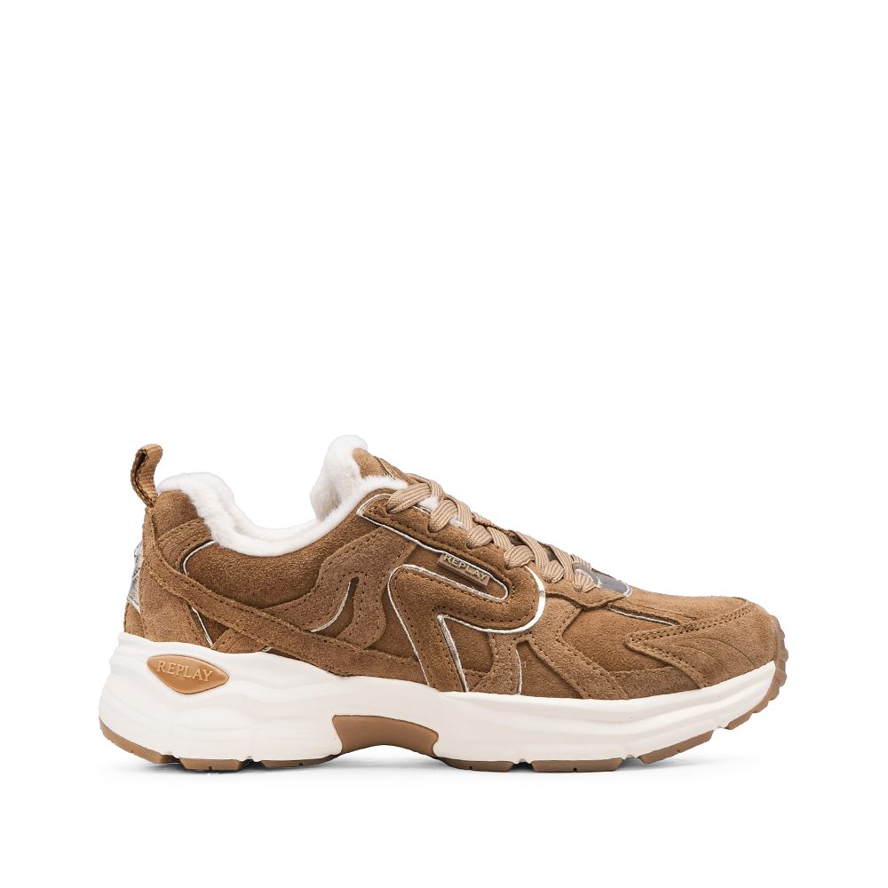 Sapatilha Casual Mulher Camel