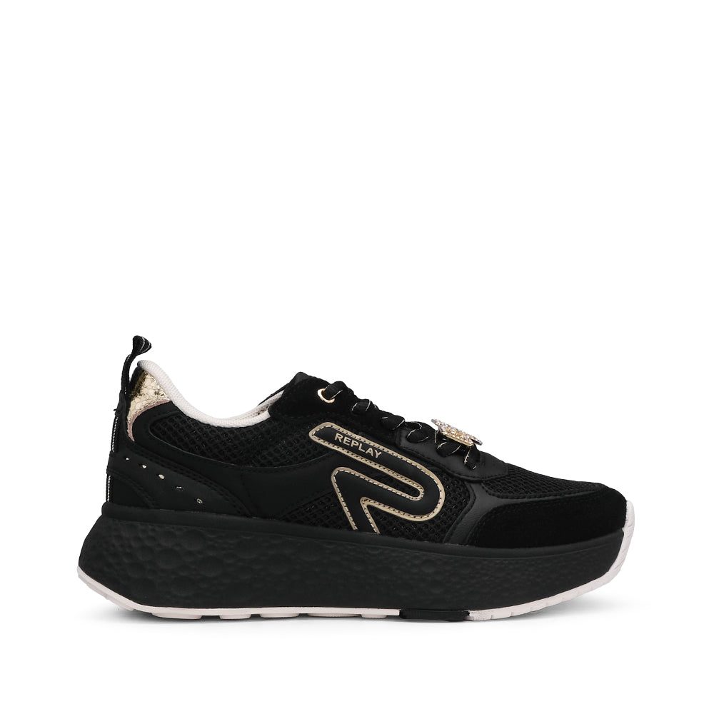 Sapatilha Casual Mulher Preto