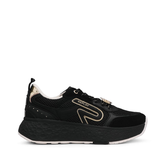 Sapatilha Casual Mulher Preto