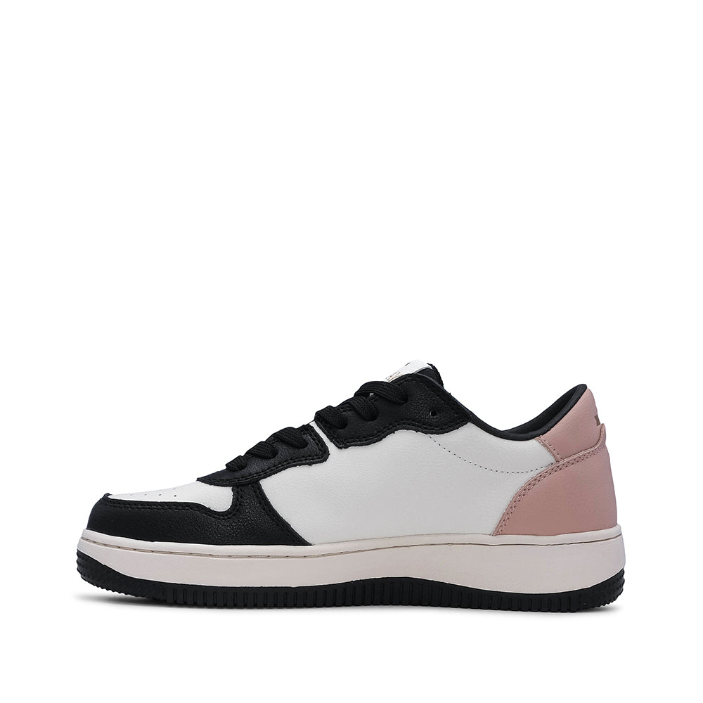 Sapatilha Casual Mulher  Branco E Preto