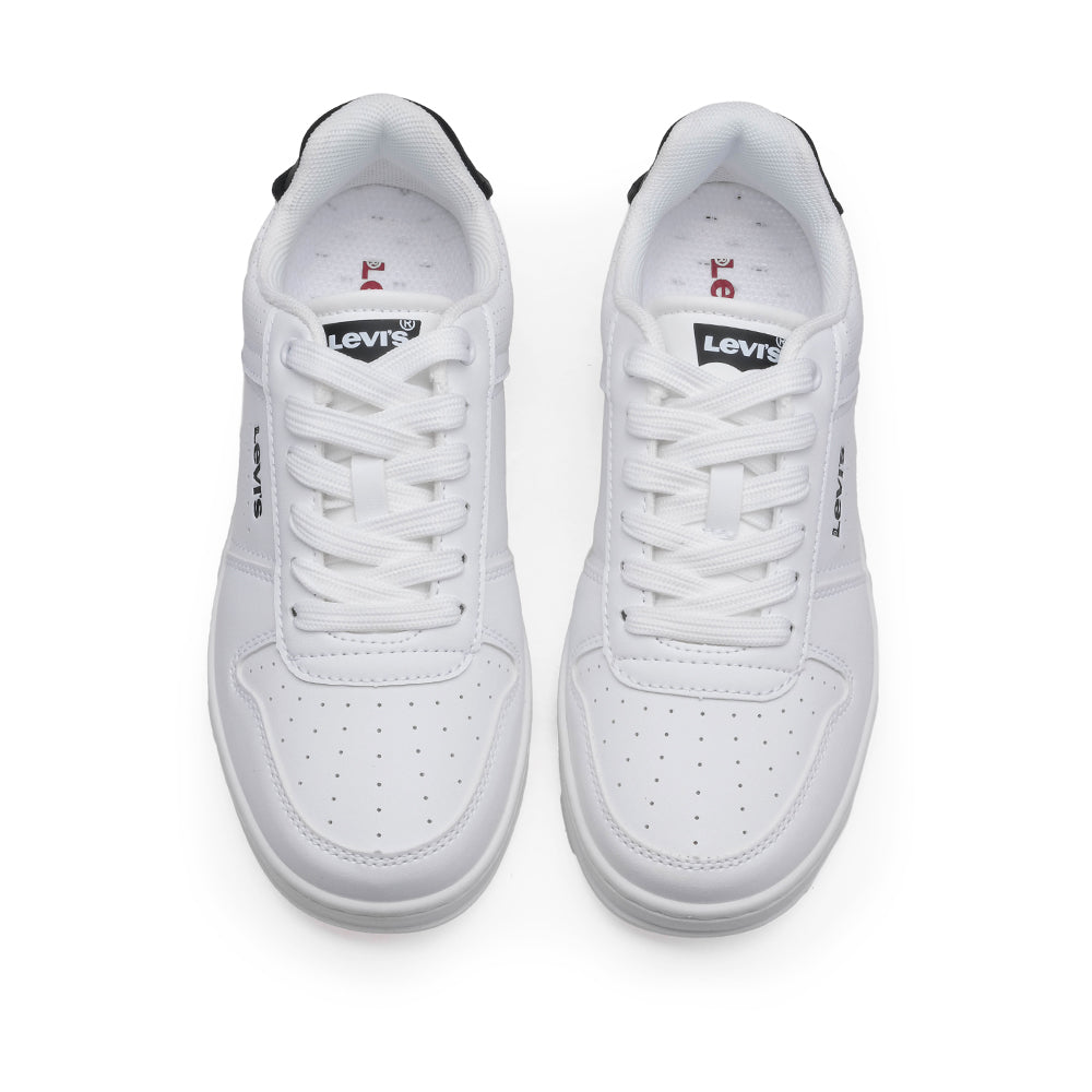 Sapatilha Casual Mulher Branco E Preto
