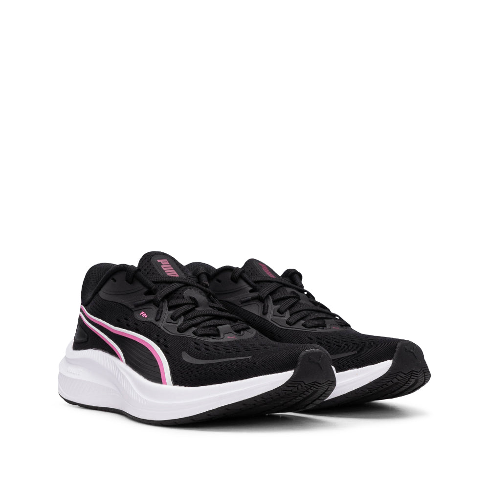 Sapatilha Desportivo Mulher Preto E Rosa