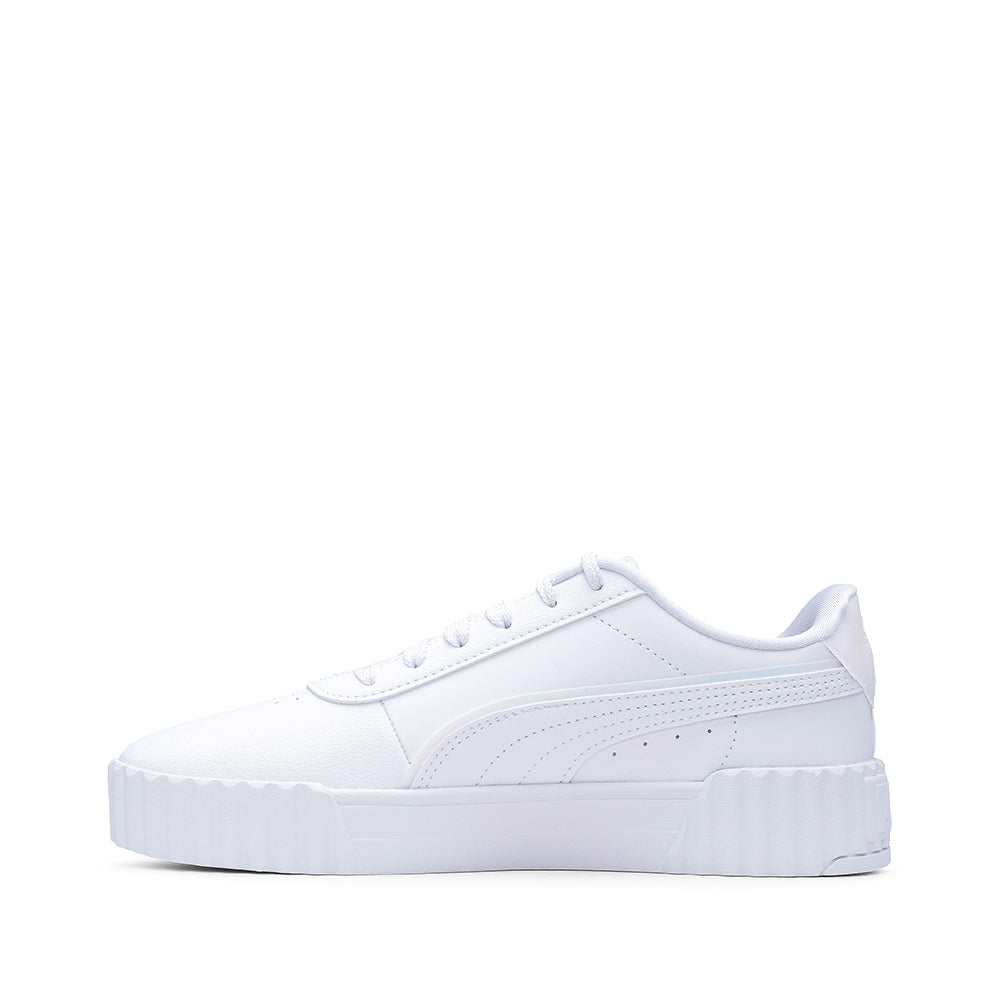 Sapatilha Casual Mulher Carina 3.0 Branco E Prata