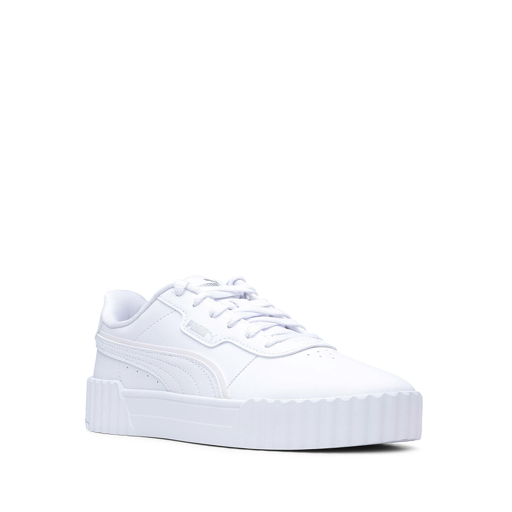 Sapatilha Casual Mulher Carina 3.0 Branco E Prata