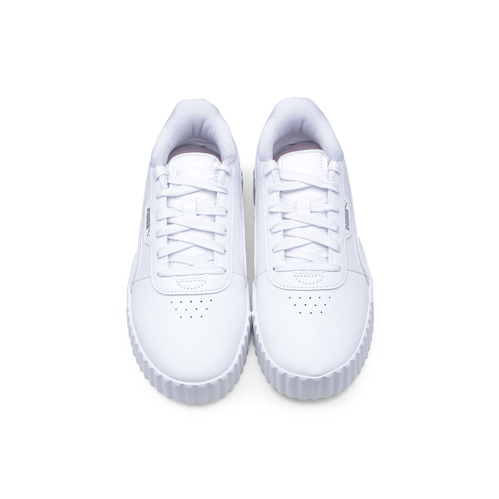 Sapatilha Casual Mulher Carina 3.0 Branco E Prata