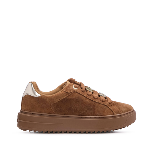 Sapatilha Casual Mulher Camel