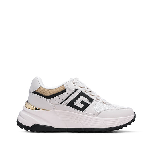 Sapatilha Casual Mulher Creme