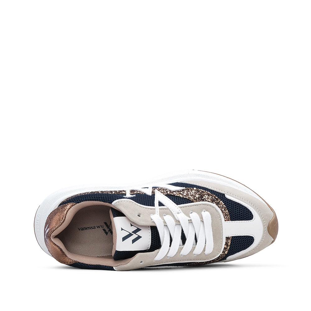 Sapatilha Casual Mulher Bronze