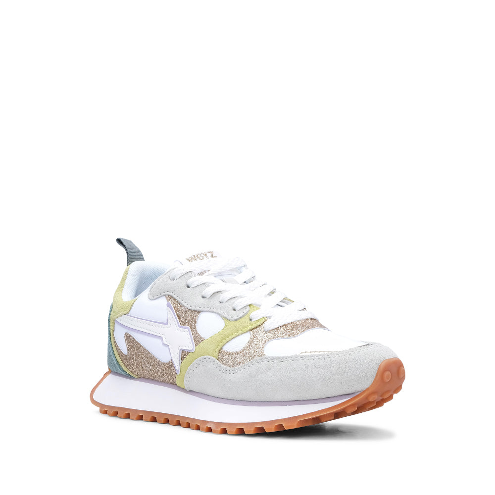 Sapatilha Casual Mulher Branco E Vermelho