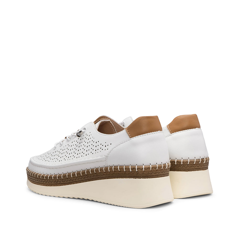 Sapatilha Casual Mulher Branco