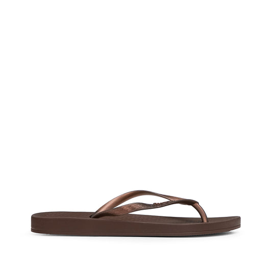 Chinelo Praia Mulher Castanho