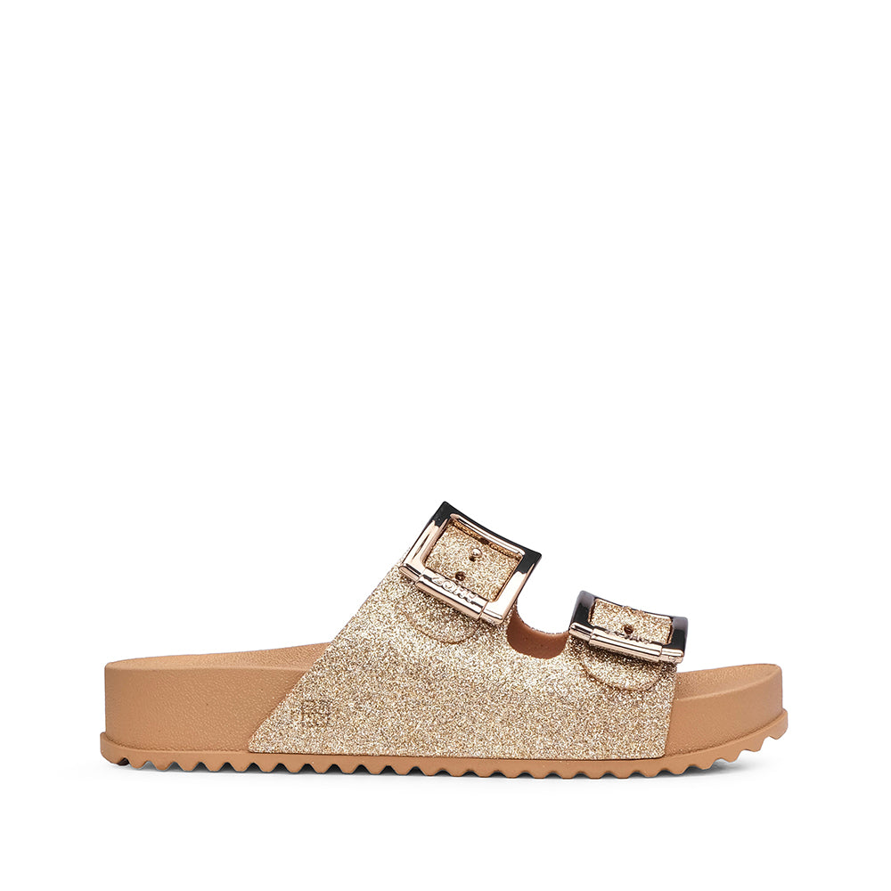 Chinelo Praia Mulher Dourado