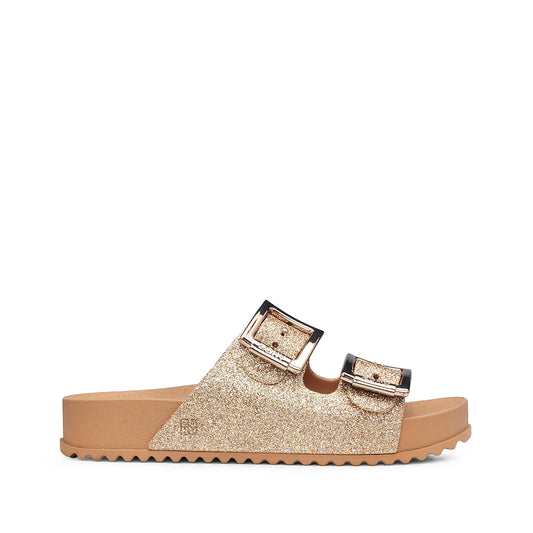 Chinelo Praia Mulher Dourado