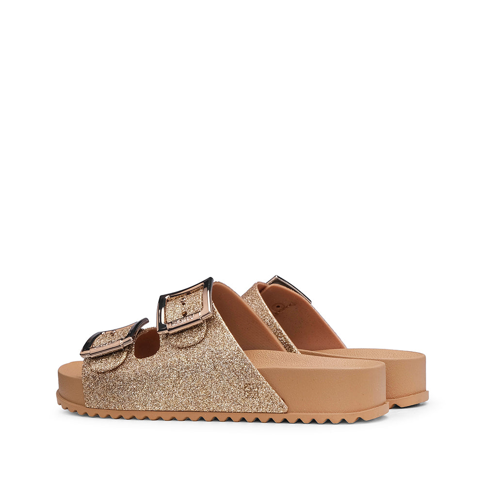 Chinelo Praia Mulher Dourado