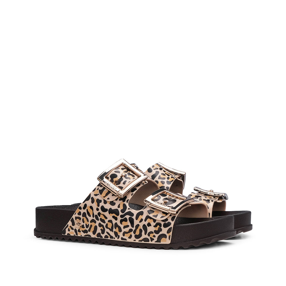 Chinelo Praia Mulher Leopardo