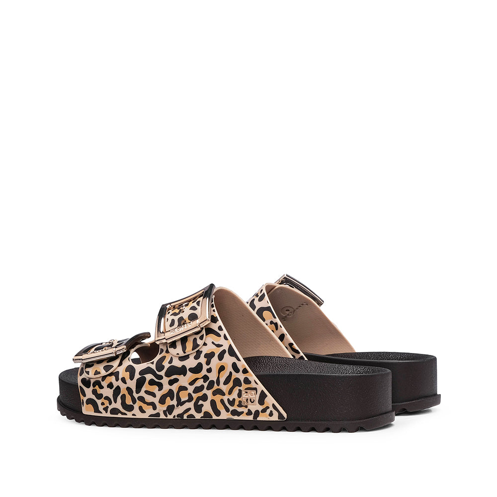 Chinelo Praia Mulher Leopardo