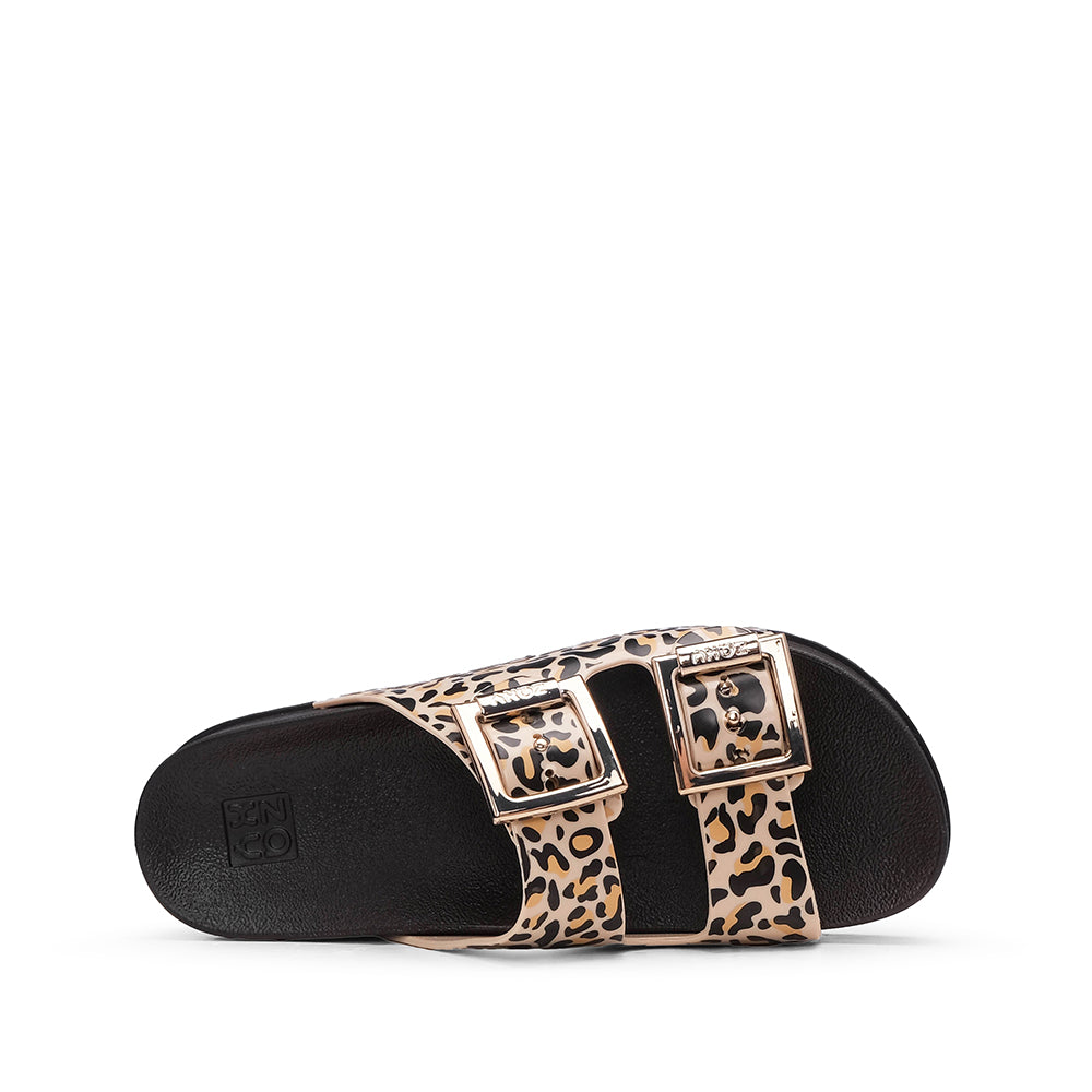 Chinelo Praia Mulher Leopardo