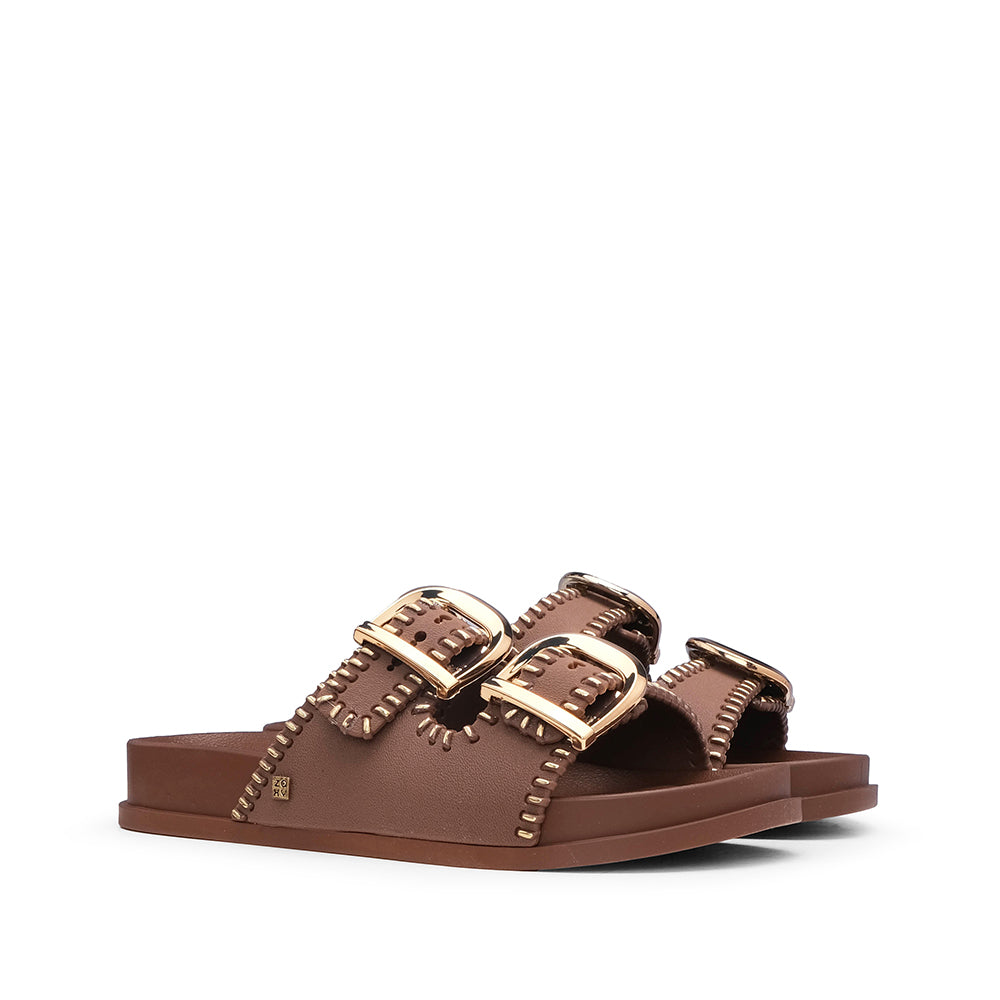 Chinelo Praia Mulher Café