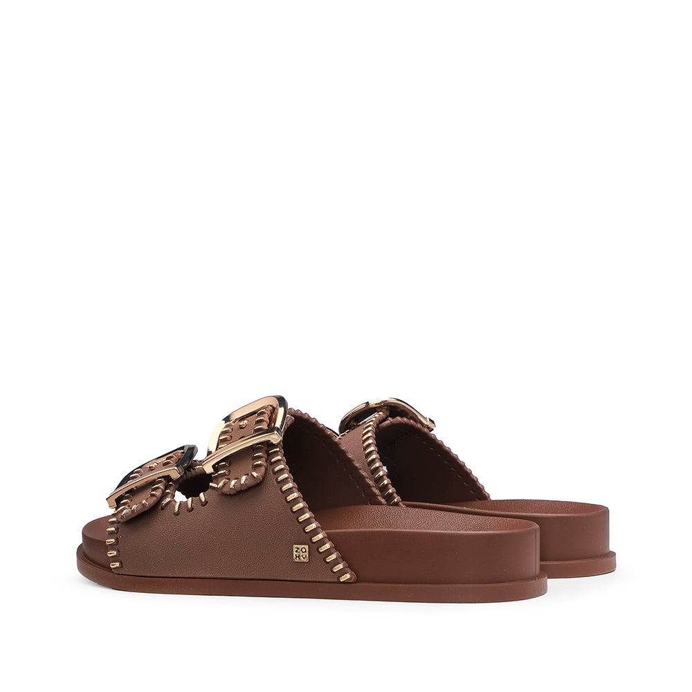 Chinelo Praia Mulher Café