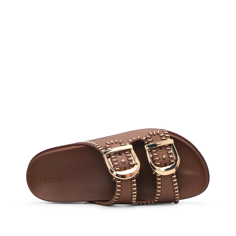 Chinelo Praia Mulher Café