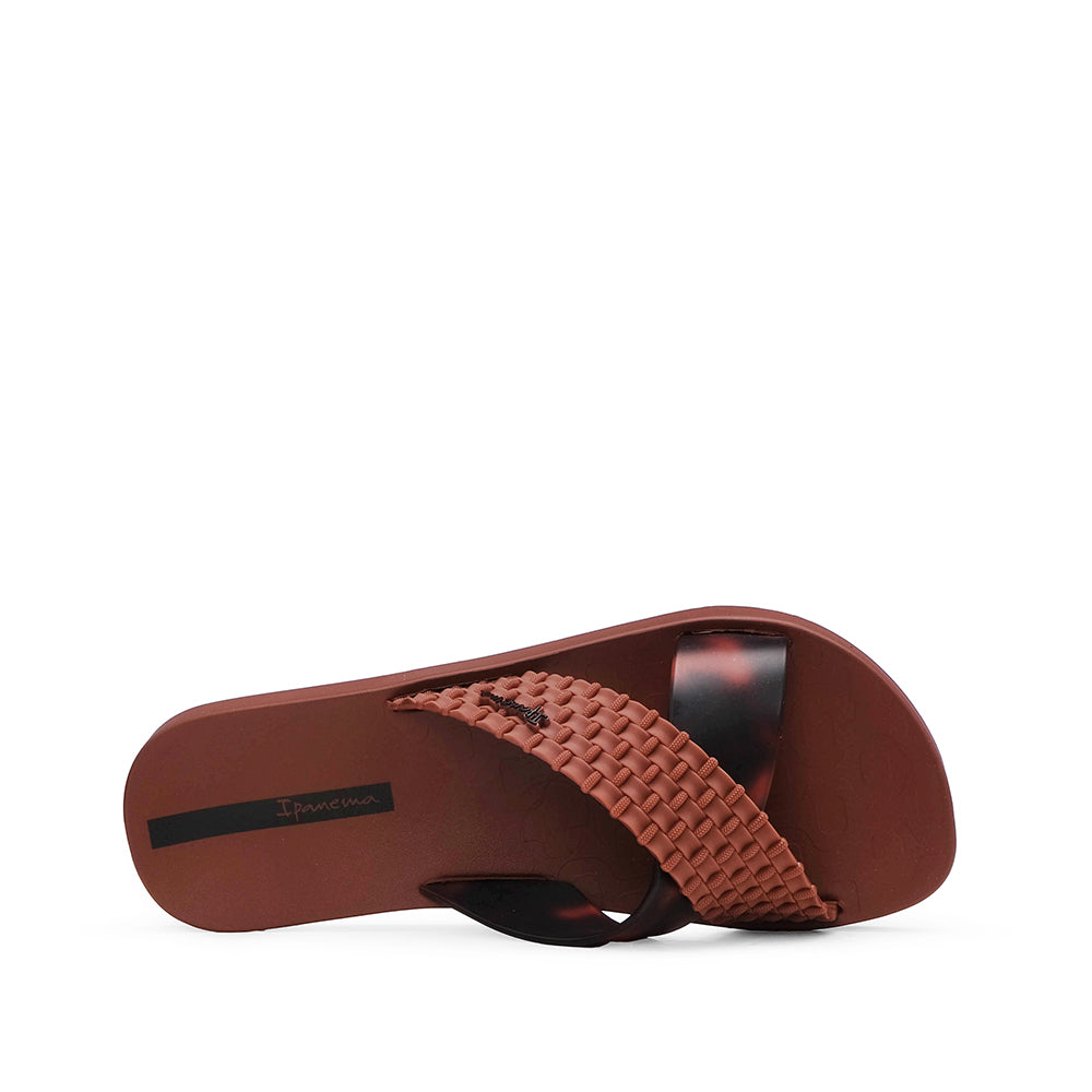 Chinelo Praia Mulher Castanho