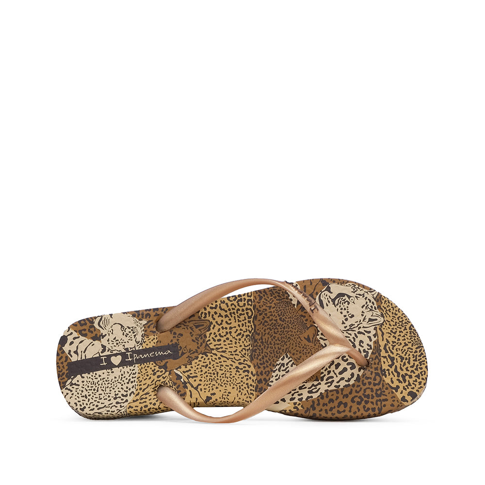 Chinelo Praia Mulher Dourado