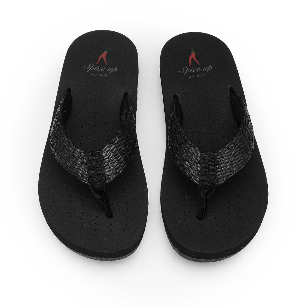 Chinelo Conforto Mulher Preto