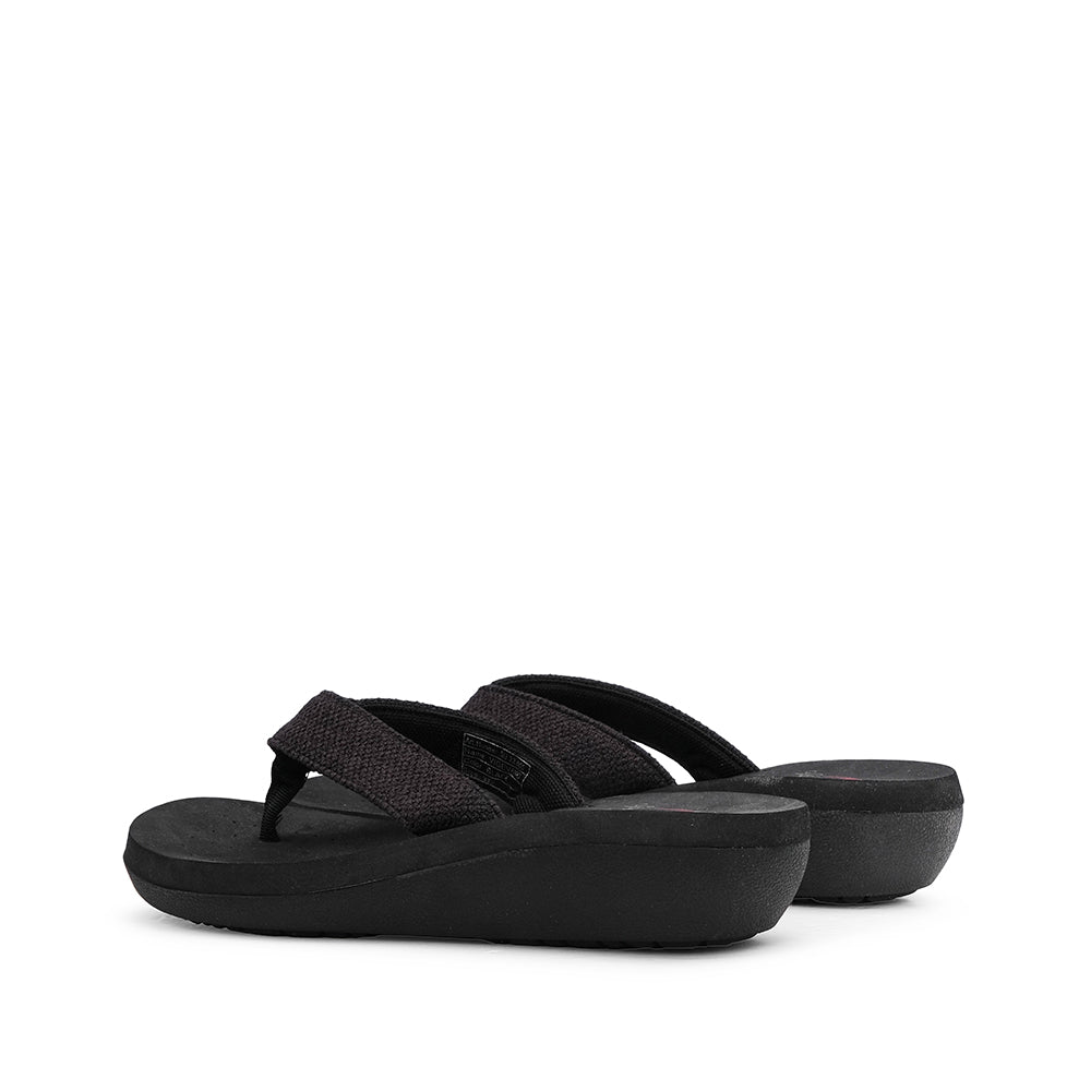 Chinelo Casual Mulher Preto