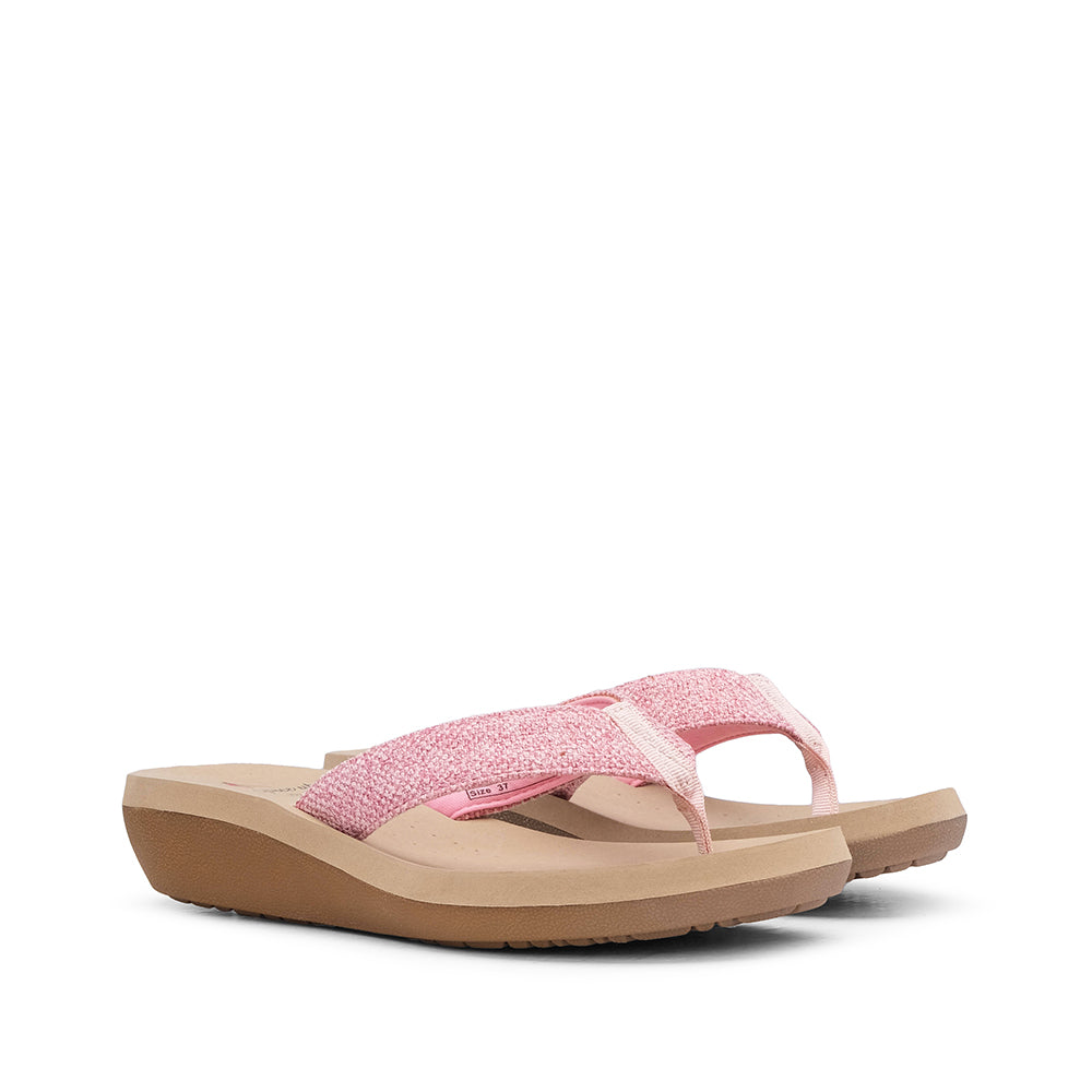 Chinelo Casual Mulher Rosa