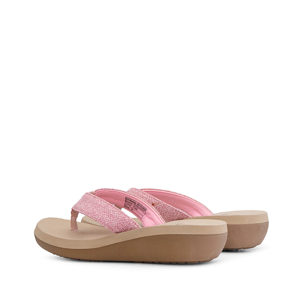 Chinelo Casual Mulher Rosa