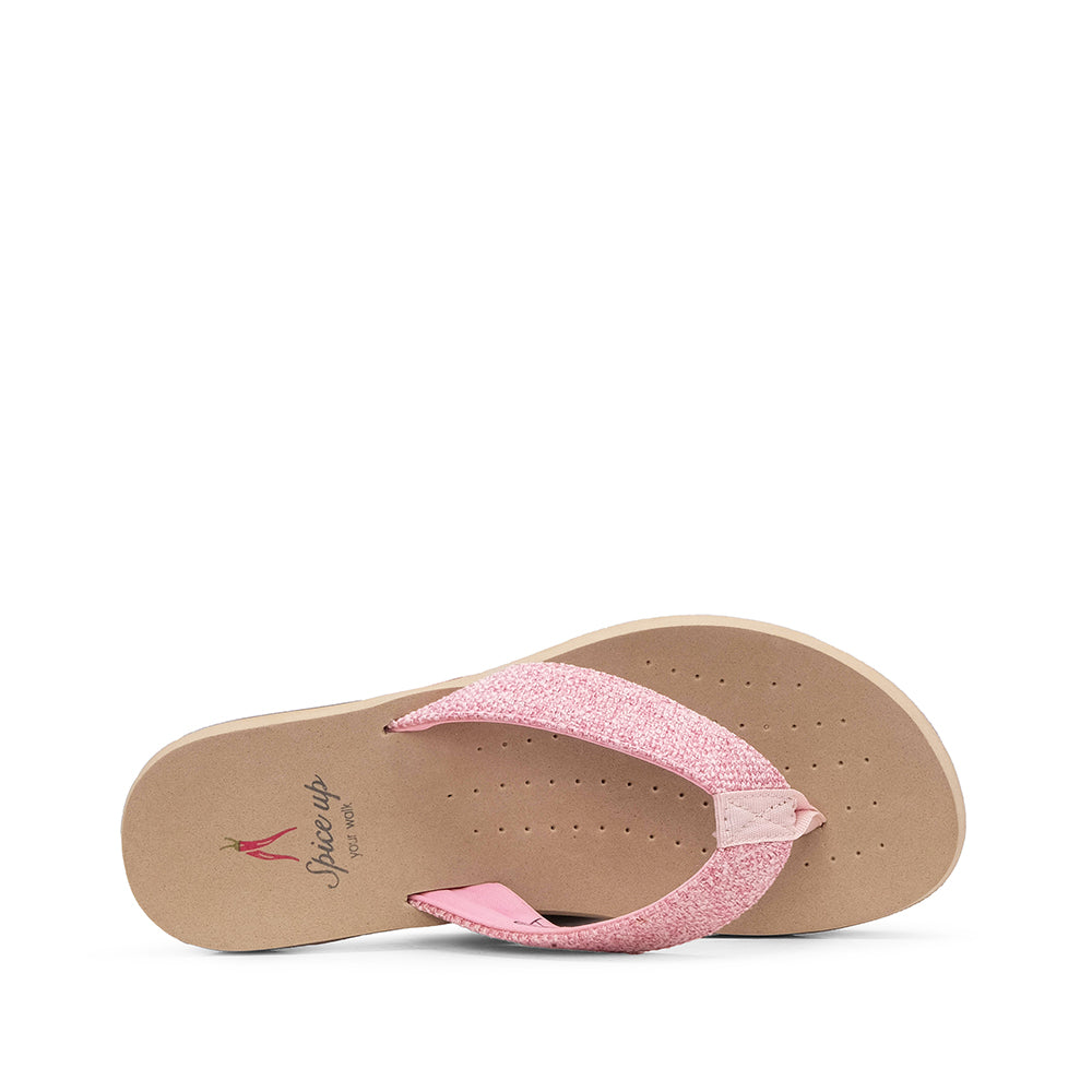 Chinelo Casual Mulher Rosa