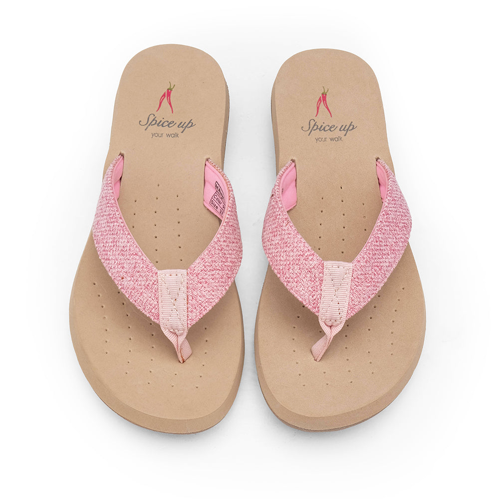 Chinelo Casual Mulher Rosa