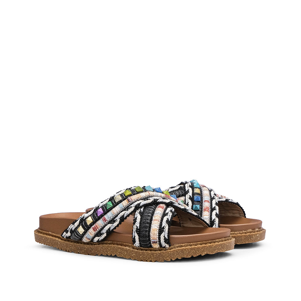 Chinelo Casual Mulher Preto