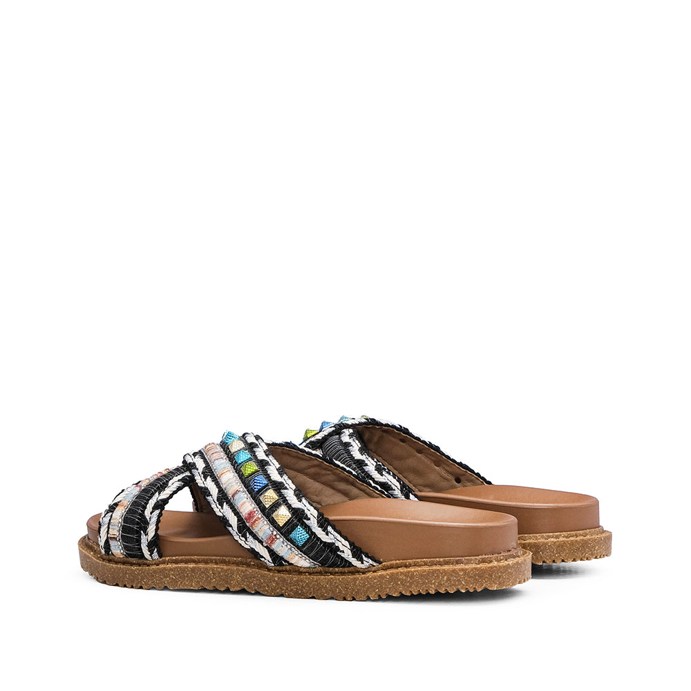 Chinelo Casual Mulher Preto